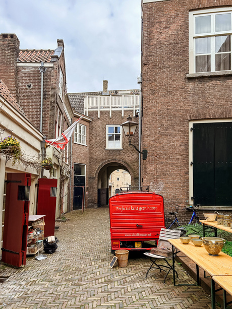 Straatje in Dordrecht 