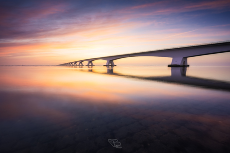 Zonsopkomst Zeelandbrug