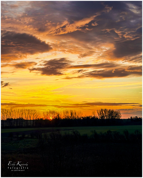 Zonsopkomst in Tienen.