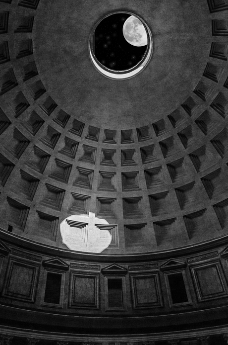 The Pantheon by Night