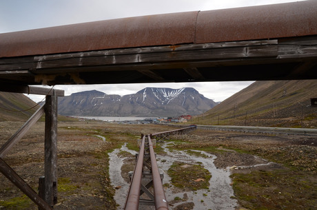 Bovengronds tegen de permafrost