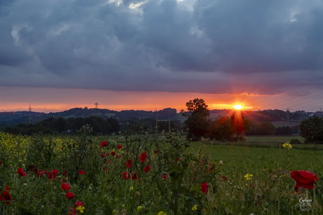 Zonsondergang 