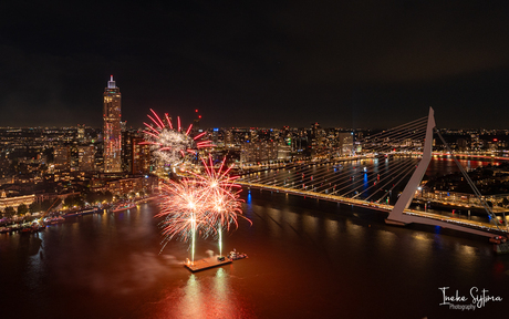 Vuurwerk tijdens de Wereldhavendagen
