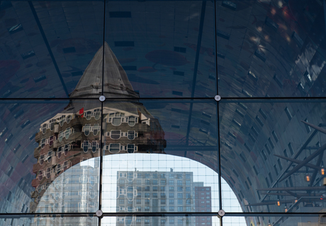 Potloodflat reflectie