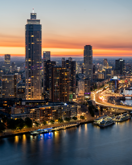 Mooiste uitzicht van Rotterdam