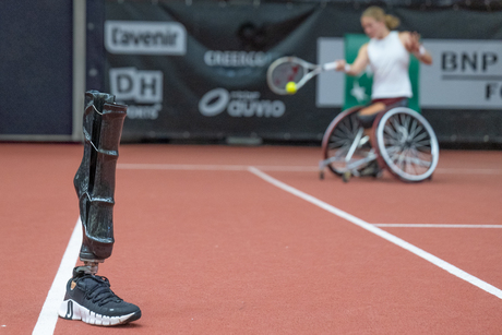 rolstoeltennisster diede de Groot