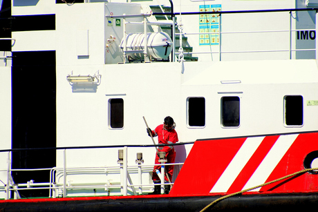 De sleepboot....................