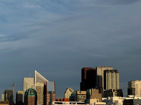postcard with airplane