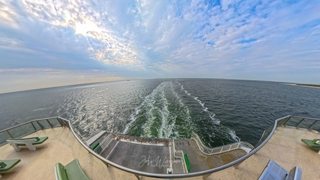 Het Marsdiep Waddenzee