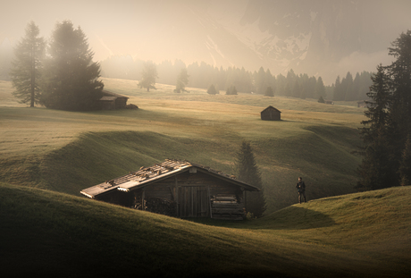 Sunrise dolomites