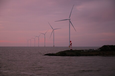 uitzicht over het IJsselmeer