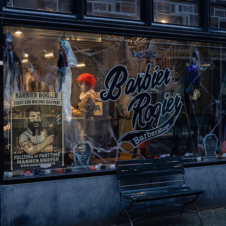 Halloween bij de kapper