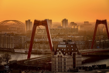 Zonnig begin van de dag