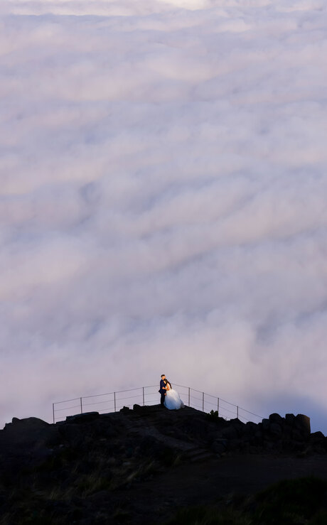 Wedding in the Clouds