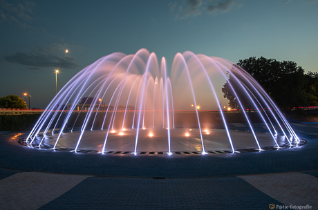 Fontein Blauwe Golven in Arnhem