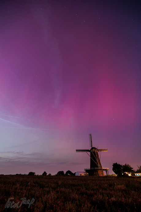 Noorderlicht boven de Achterhoek