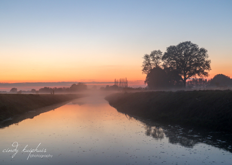 Avondlucht.