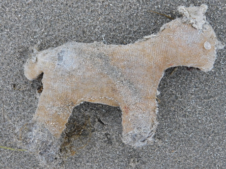 gevonden op het strand....het zet me toch even aan het denken