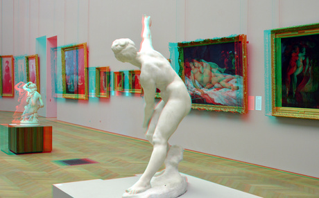 Art in Museum Petit-Palais Paris 3D