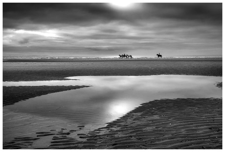 Strand in B&W