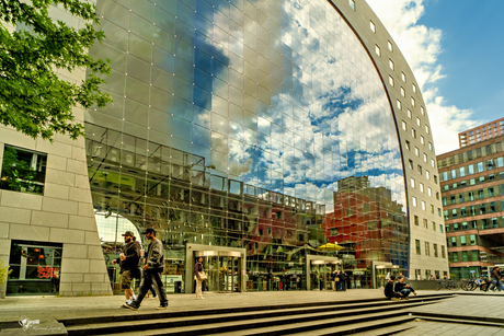 The back of the Markthal