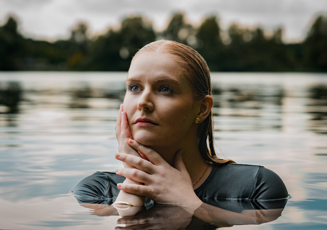 Shoot in het water.
