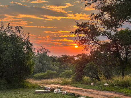 Sunset @ villa Umoja