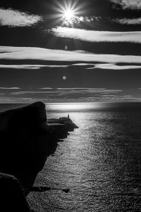 Zonsondergang bij Neist Point 1