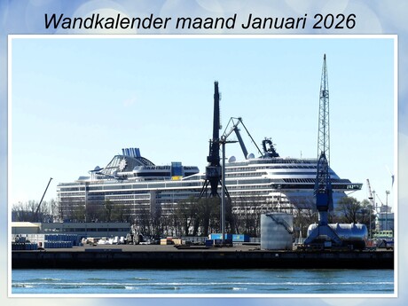 P1270673 Wandkalender 2026 Maand Januari foto werf Damen Verolme 4 april 2025