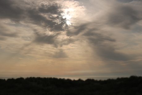 Ondergaande zon