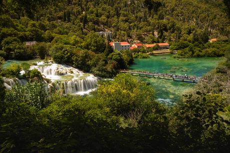 KRKA Watervallen Kroatië