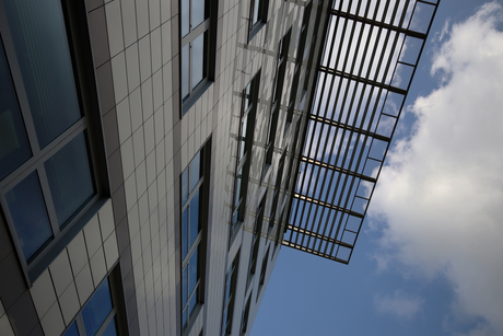 Fotodagje met Bob Oudmaijer aan Utrecht, de kantorenwijk Papendorp. Een zeer fotogenieke kantorenwijk.