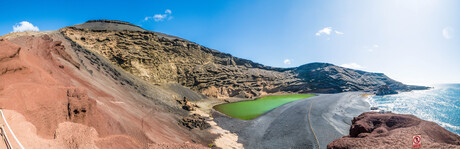 Lanzarote het groene meer