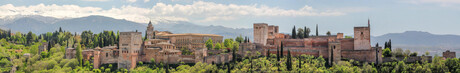 Het Alhambra in Granada, Andalusië