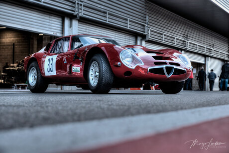 Historische race wagen