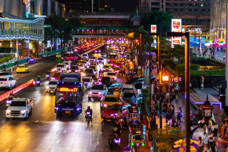 Crowded Bangkok