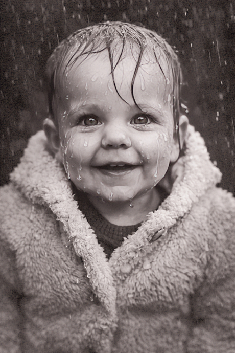 In de stilte van de regen