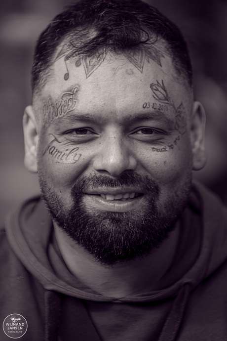 Portrait with a love for ink