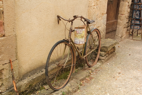 eindelijk de fiets van mijn vader terug gevonden