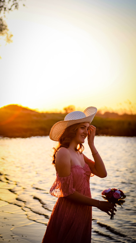 Goldenhour portret