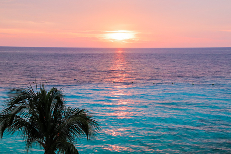 Zonsondergang Curaçao