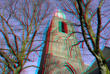 toren Grote-Kerk Vlaardingen 3D