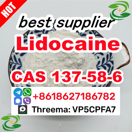 cas 137-58-6 Lidocaine powder supplier with safe and fast delivery 