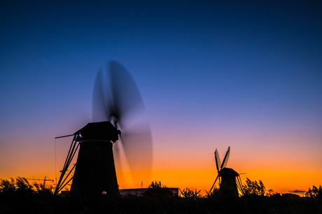 De molen draait door