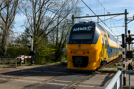 There goes the train