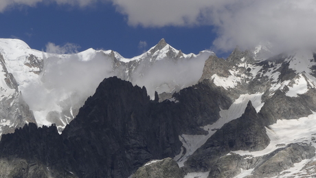 uitzicht   rond  het  mont  blanc  massief