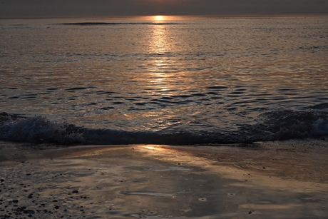 Avond aan het strand