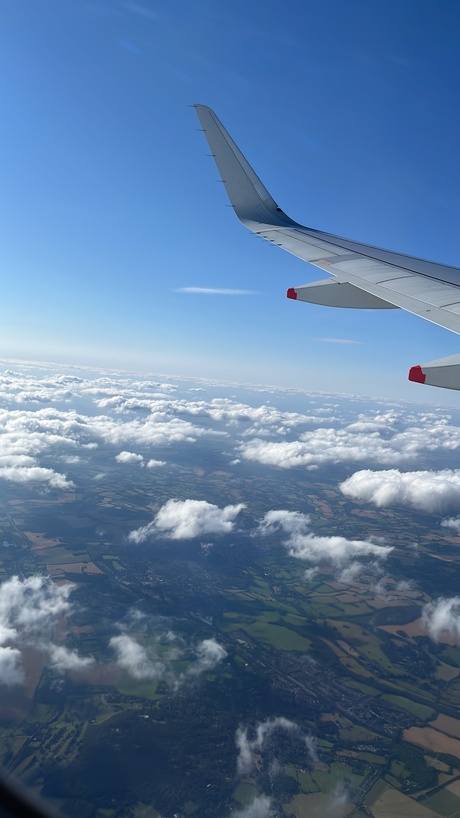 Helemaal in de wolken 