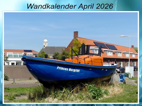 Collage   Wandkalender  maand  April  2026     foto  Ter Heijde 29 april 2025  