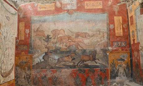 Fresco in Pompeii